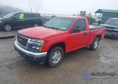2006 GMC Canyon Sl из США, поврежденный, VIN 1GTCS148568301046